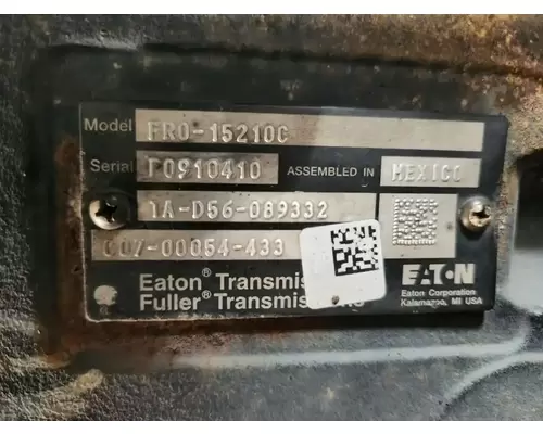 Eaton/Fuller FRO15210C Transmission Assembly