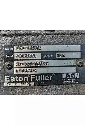 Eaton/Fuller FRO15210C Transmission Assembly