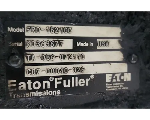 Eaton/Fuller FRO15210C Transmission Assembly