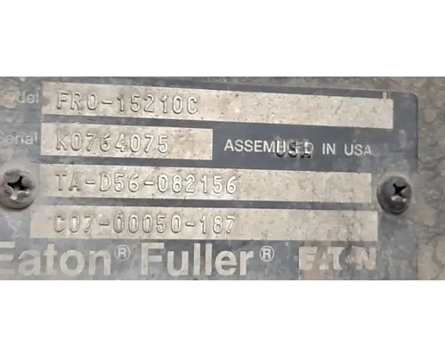 Eaton/Fuller FRO15210C TransmissionTransaxle Assembly