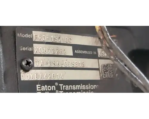 Eaton/Fuller FRO15210C TransmissionTransaxle Assembly