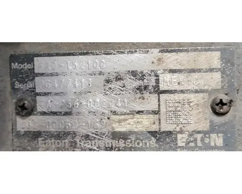 Eaton/Fuller FRO15210C TransmissionTransaxle Assembly