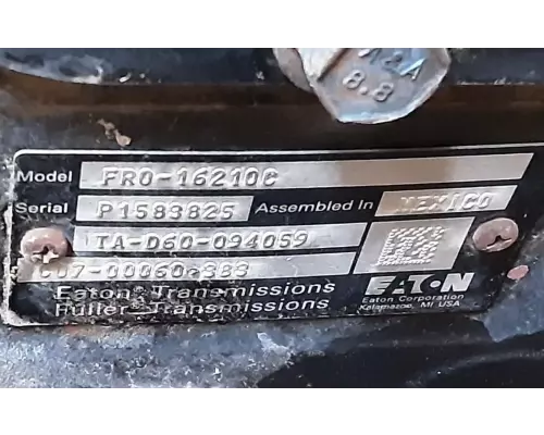 Eaton/Fuller FRO16210C Transmission Assembly