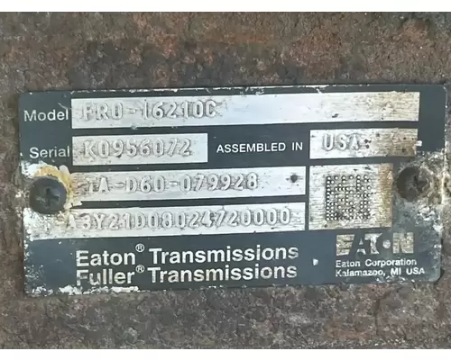 Eaton/Fuller FRO16210C Transmission Assembly