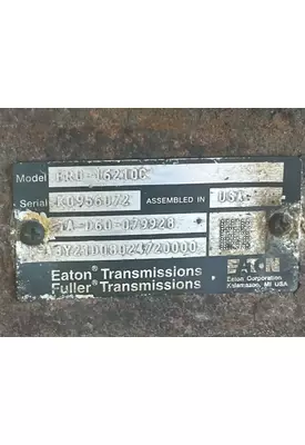 Eaton/Fuller FRO16210C Transmission Assembly
