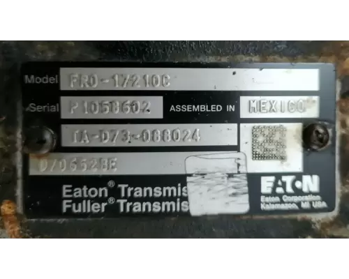 Eaton/Fuller FRO17210C Transmission Assembly