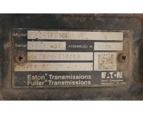 Eaton/Fuller FRO18210C Transmission Assembly