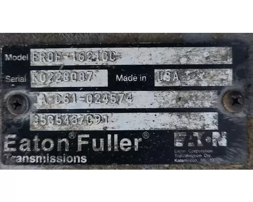 Eaton/Fuller FROF-16210C Transmission Assembly