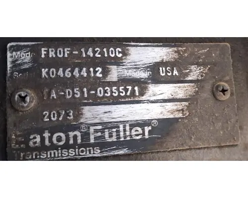Eaton/Fuller FROF14210C TransmissionTransaxle Assembly