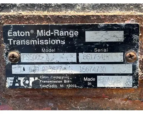 Eaton/Fuller FS5005A Transmission Assembly