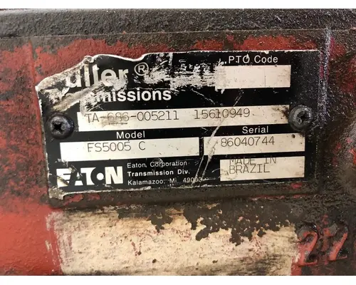 Eaton/Fuller FS5005C Transmission Assembly