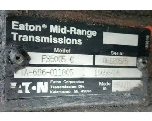 Eaton/Fuller FS5005C Transmission Assembly