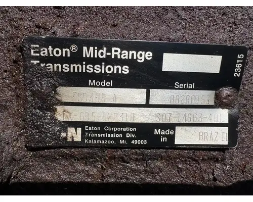 Eaton/Fuller FS5306A Transmission Assembly