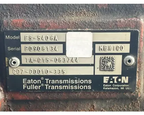 Eaton/Fuller FS5406A Transmission Assembly