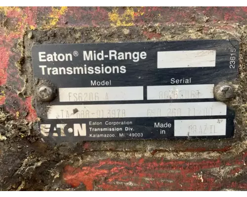 Eaton/Fuller FS6206A Transmission Assembly