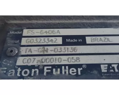Eaton/Fuller FS6406A Transmission Assembly