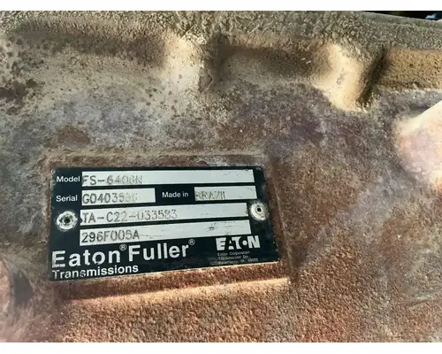 Eaton/Fuller FS6406N TransmissionTransaxle Assembly
