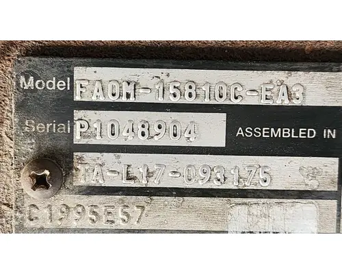 Transmission Assembly EATON/FULLER FAOM-15810C-EA3 American Truck Salvage