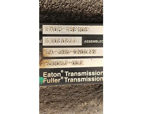 Transmission Assembly EATON/FULLER FAOM-15810C American Truck Salvage