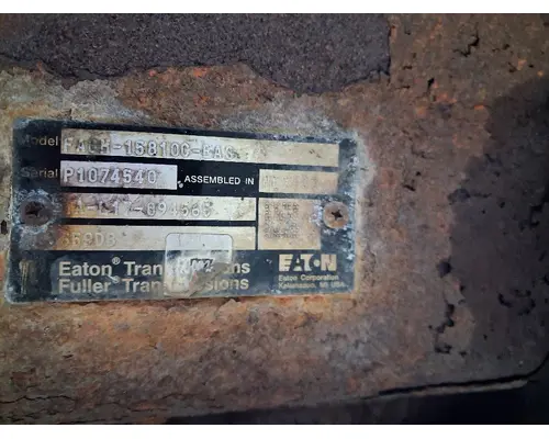 Transmission Assembly Eaton/Fuller FAOM15810SEC3 Geco - Fresno