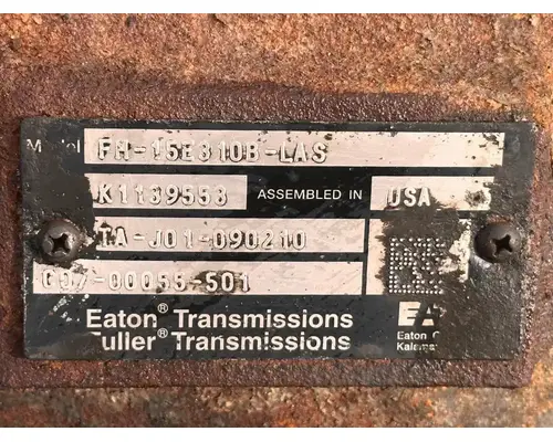 Transmission Assembly Eaton/Fuller FM15E310B LAS Complete Recycling Group LLC