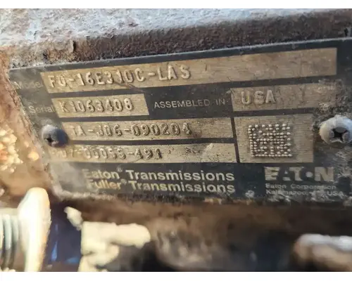 Transmission Assembly Eaton/Fuller FO-16E310C-LAS Complete Recycling Group LLC
