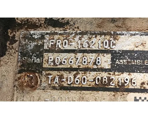 Transmission Assembly EATON/FULLER FR016210C American Truck Salvage