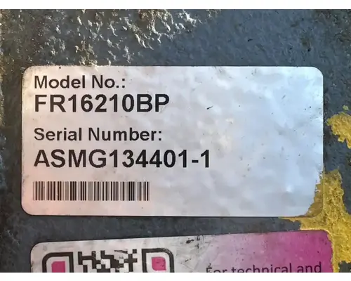 Transmission Assembly Eaton/Fuller FR16210B Complete Recycling Group LLC