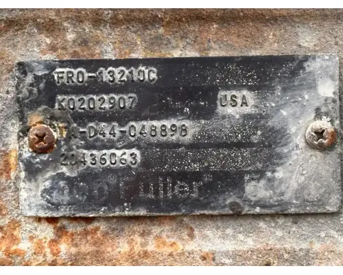 Transmission Assembly Eaton/Fuller FRO13210C Complete Recycling Group LLC