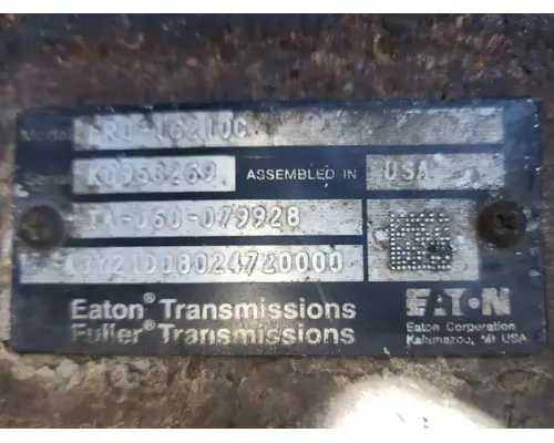 Transmission Assembly Eaton/Fuller FRO16210C Complete Recycling Group LLC