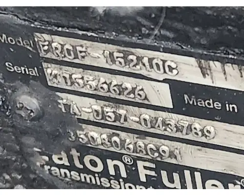 Transmission Assembly Eaton/Fuller FROF15210C Complete Recycling Group LLC