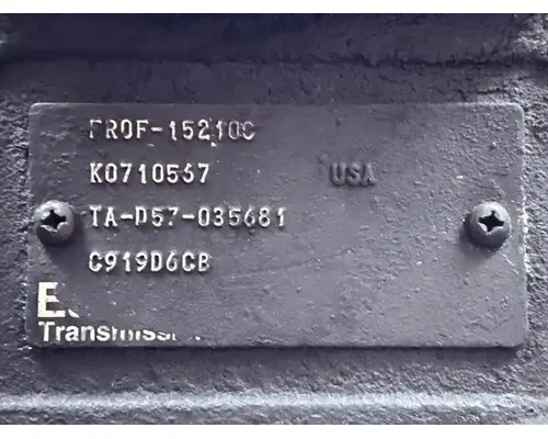 Transmission Assembly Eaton/Fuller FROF15210C Complete Recycling Group LLC