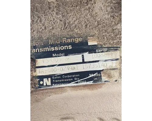 Transmission Assembly EATON/FULLER FS4205B American Truck Salvage