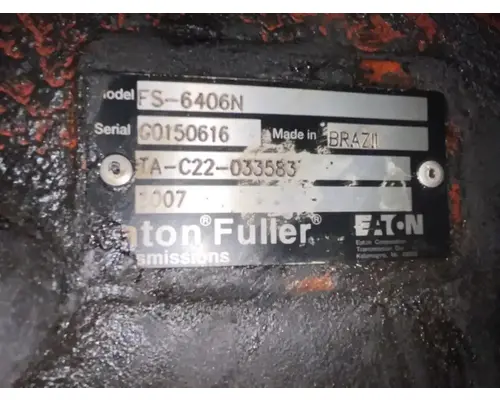 Transmission Assembly Eaton/Fuller FS6406N Complete Recycling Group LLC