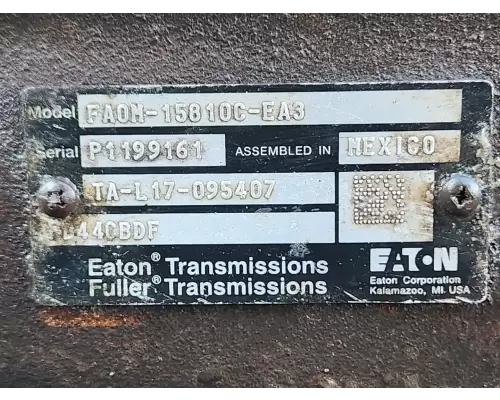 Eaton/Fuller Other Transmission Assembly