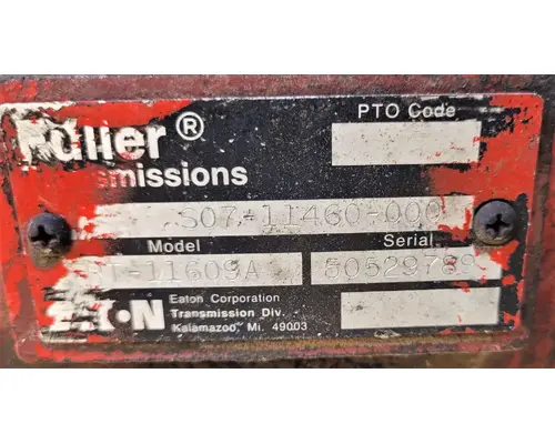 Eaton/Fuller RT11609A TransmissionTransaxle Assembly