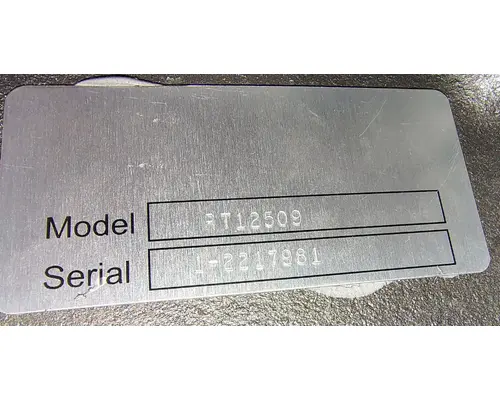 Eaton/Fuller RT12509 TransmissionTransaxle Assembly