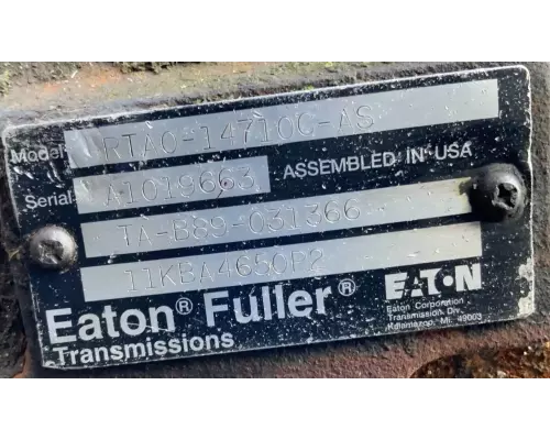 Eaton/Fuller RTAO14710CAS Transmission Assembly