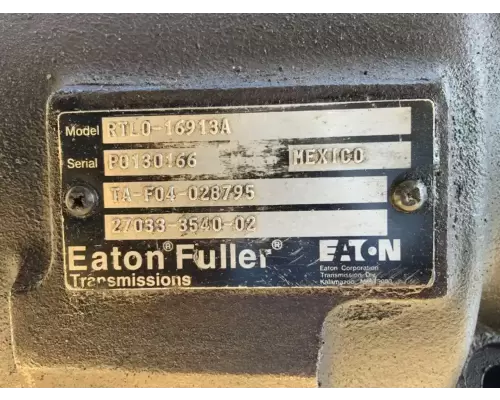 Eaton/Fuller RTL016913A Transmission Assembly