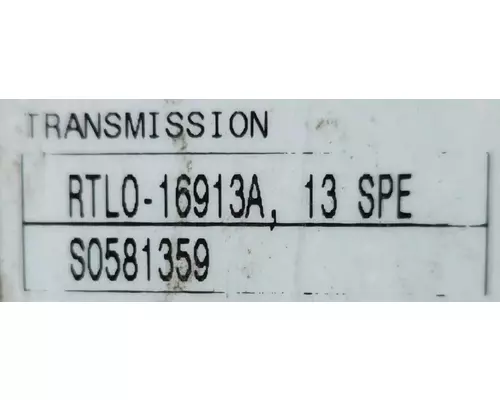 Eaton/Fuller RTLO16913A Transmission Assembly