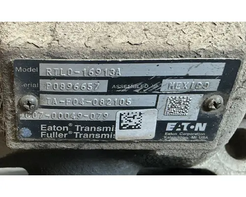 Eaton/Fuller RTLO16913A TransmissionTransaxle Assembly