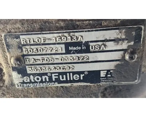 Eaton/Fuller RTLOF16913A Transmission Assembly