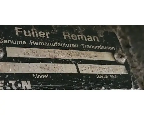 Eaton/Fuller RTO12513 TransmissionTransaxle Assembly