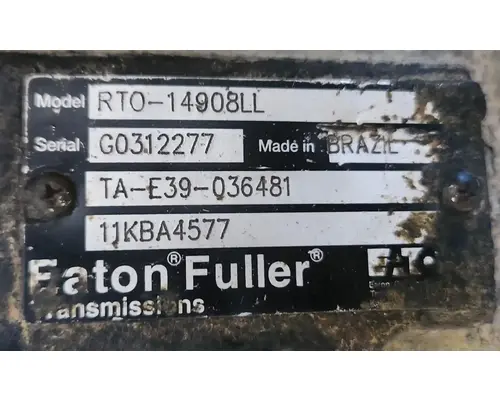 Eaton/Fuller RTO14908LL Transmission Assembly