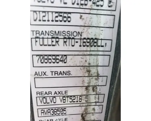 Eaton/Fuller RTO16908LL Transmission Assembly