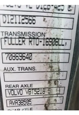 Eaton/Fuller RTO16908LL Transmission Assembly