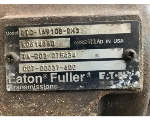 Eaton/Fuller RTO16910B Transmission Assembly