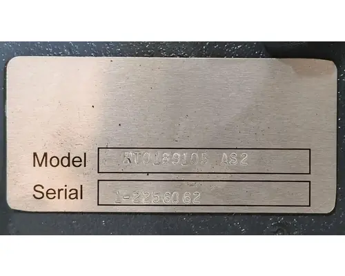 Eaton/Fuller RTO18910BAS2 TransmissionTransaxle Assembly
