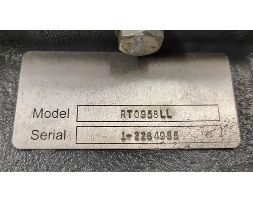Eaton/Fuller RTO958LL TransmissionTransaxle Assembly