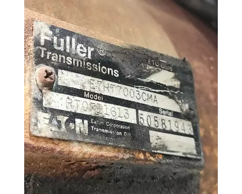 Eaton/Fuller RTOF11613 Transmission Assembly